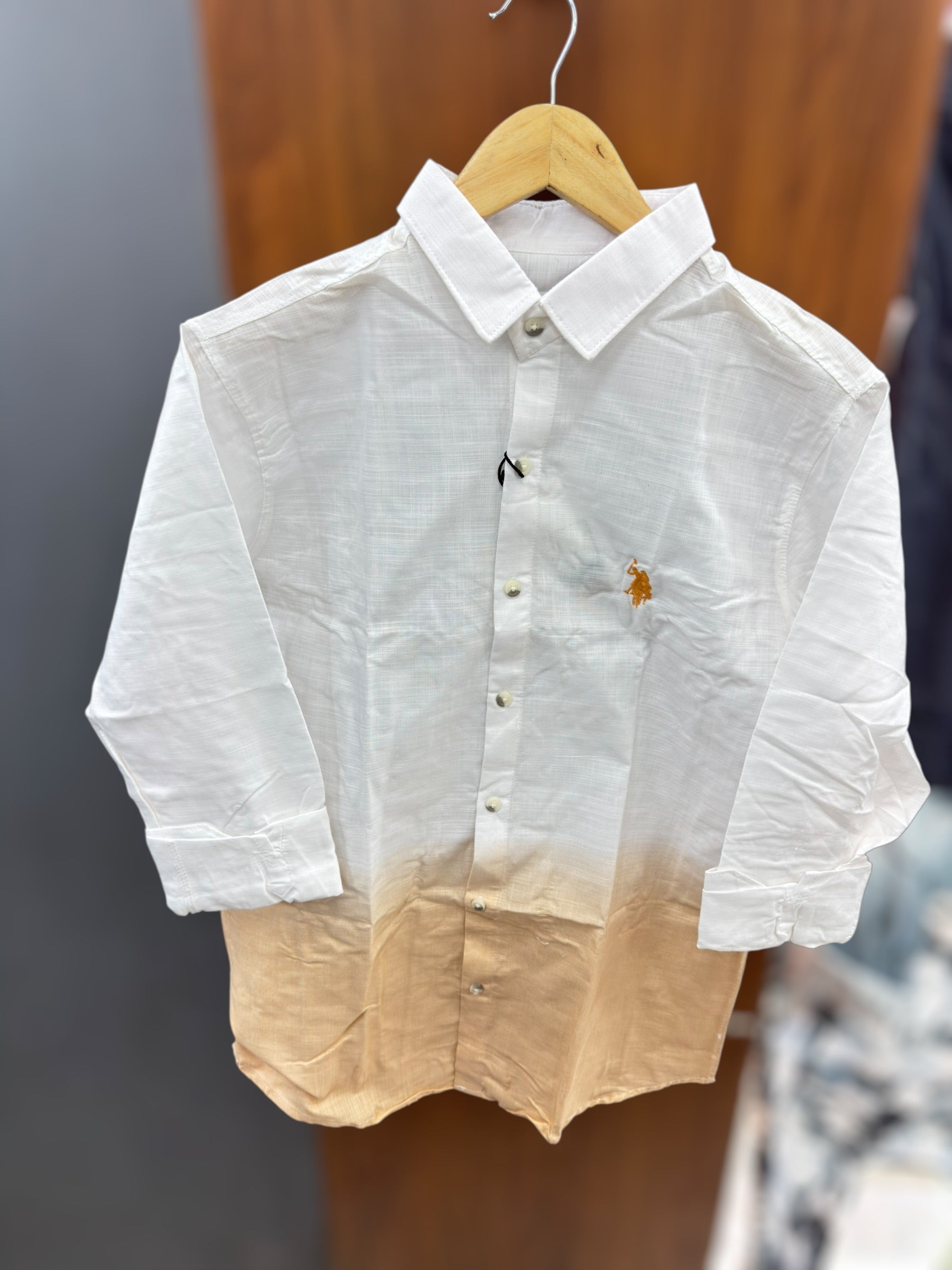 Dual Color Lelan  shirt