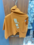 Down solder T-shirt Back Print Nike