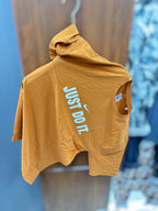 Down solder T-shirt Back Print Nike