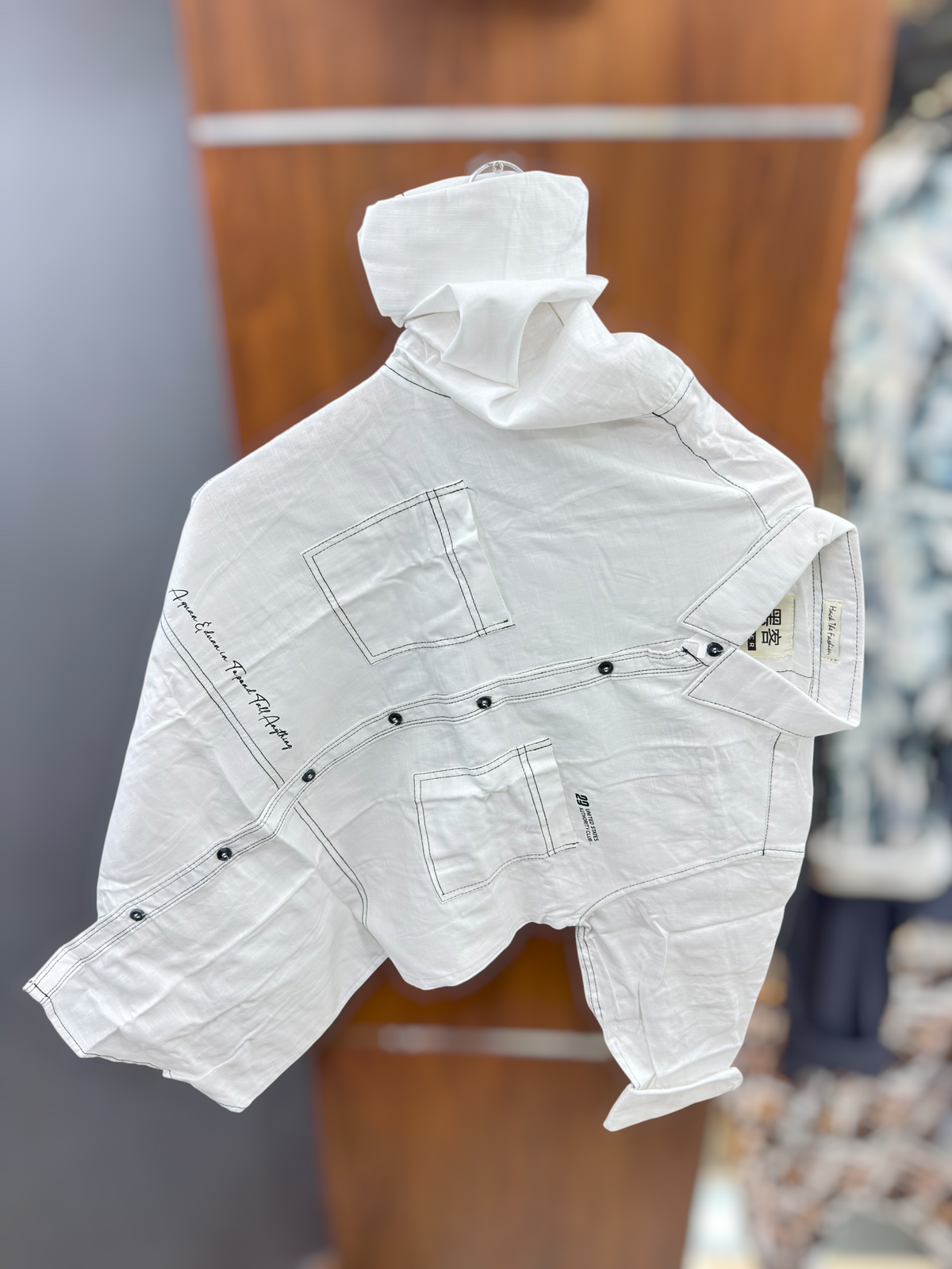 Funky shirt stitch