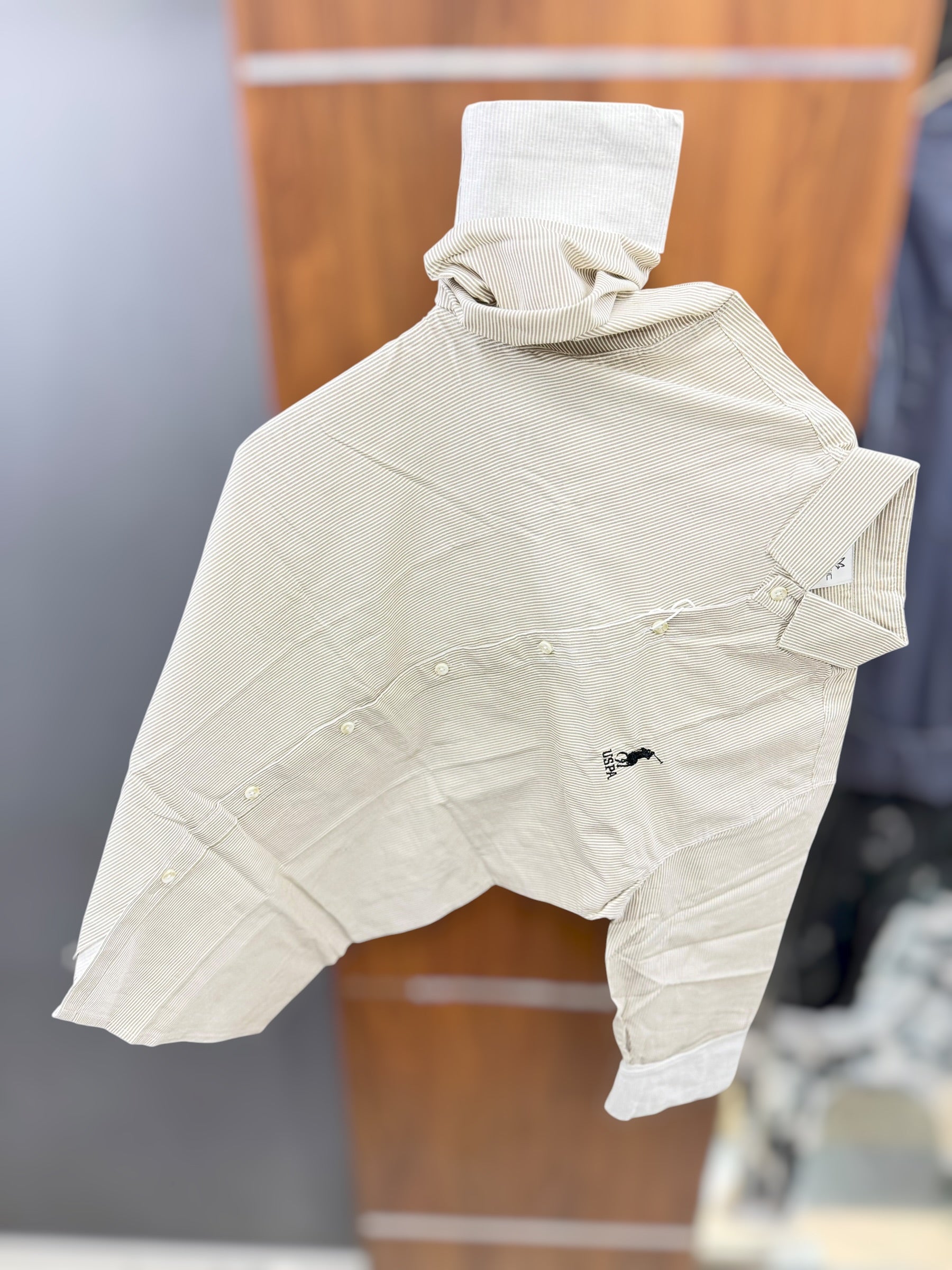 LIne shirt US SS Cream