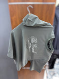 Down solder T-shirt Back Print