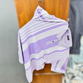 Half sleeve caller T-shirt stripes