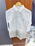Dual Color Lelan  shirt
