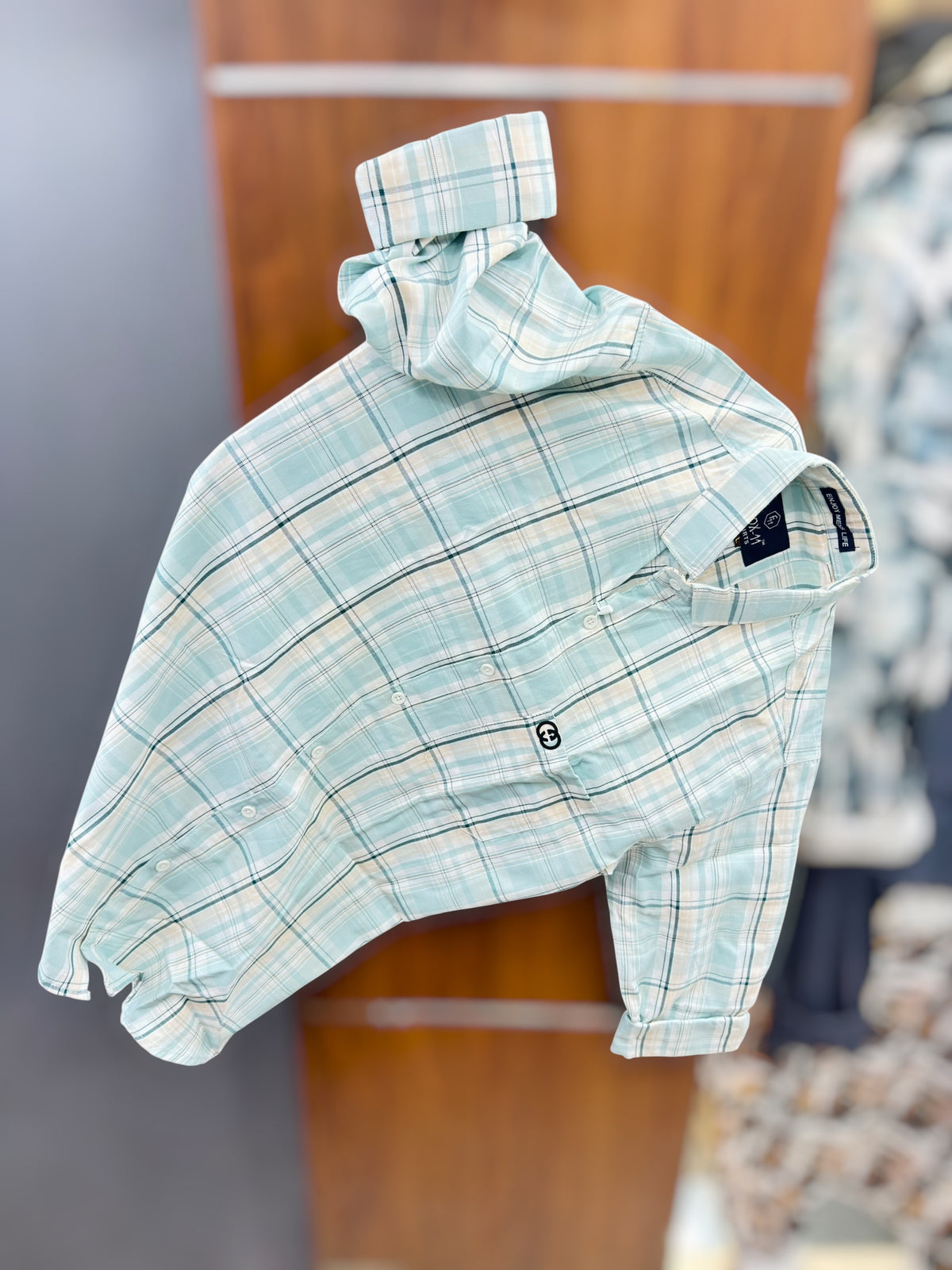 Chex Shirt sky
