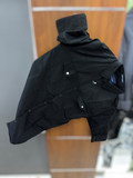 Dual poket shirt Black