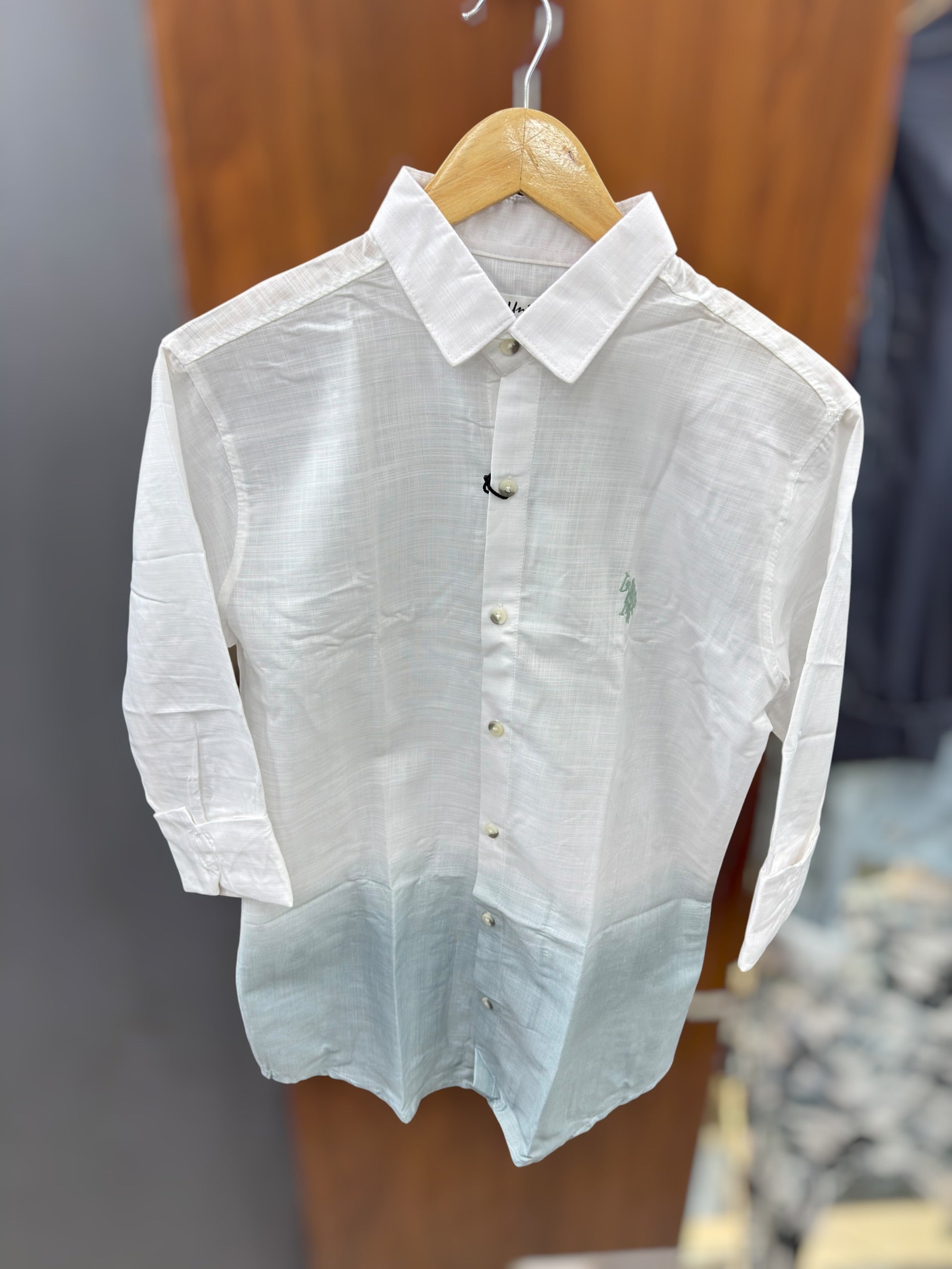 Dual Color Lelan  shirt