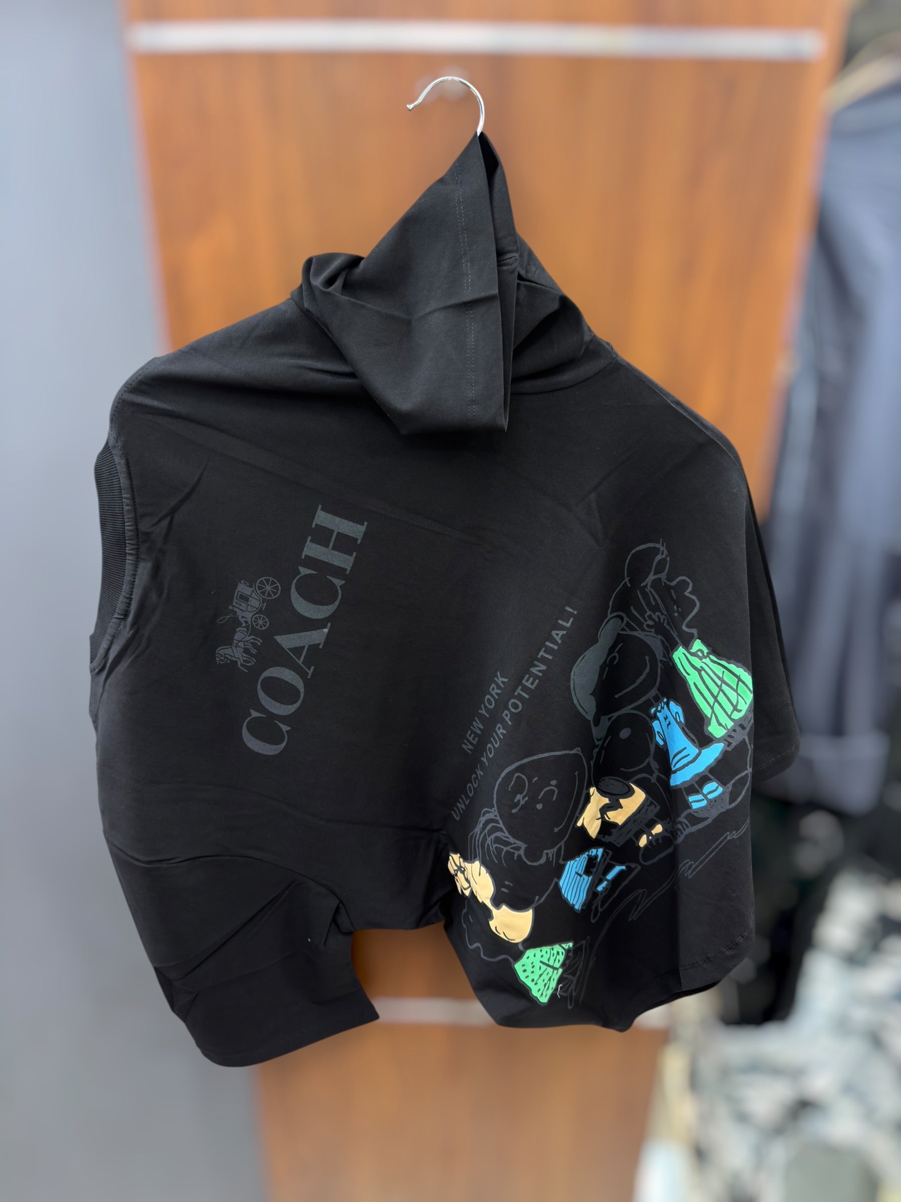 Down solder T-shirt Back Print