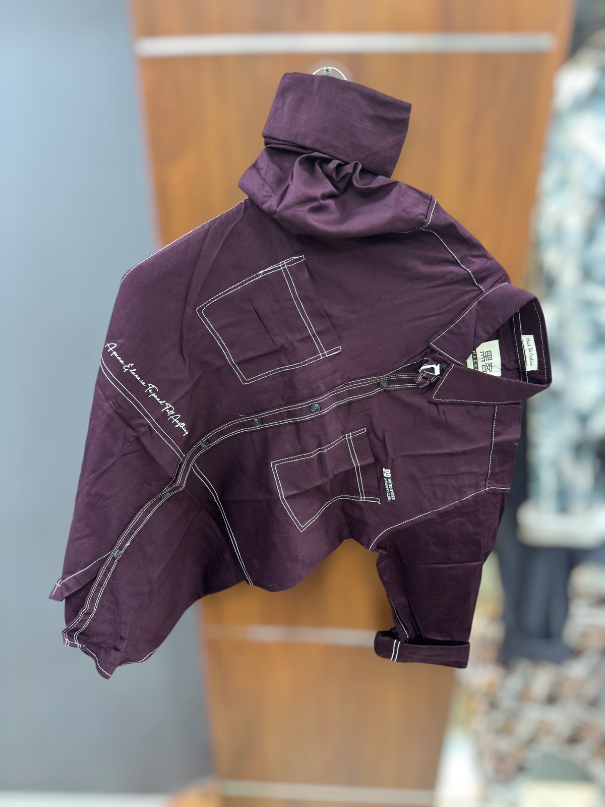 Funky shirt stitch