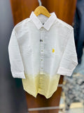 Dual Color Lelan  shirt
