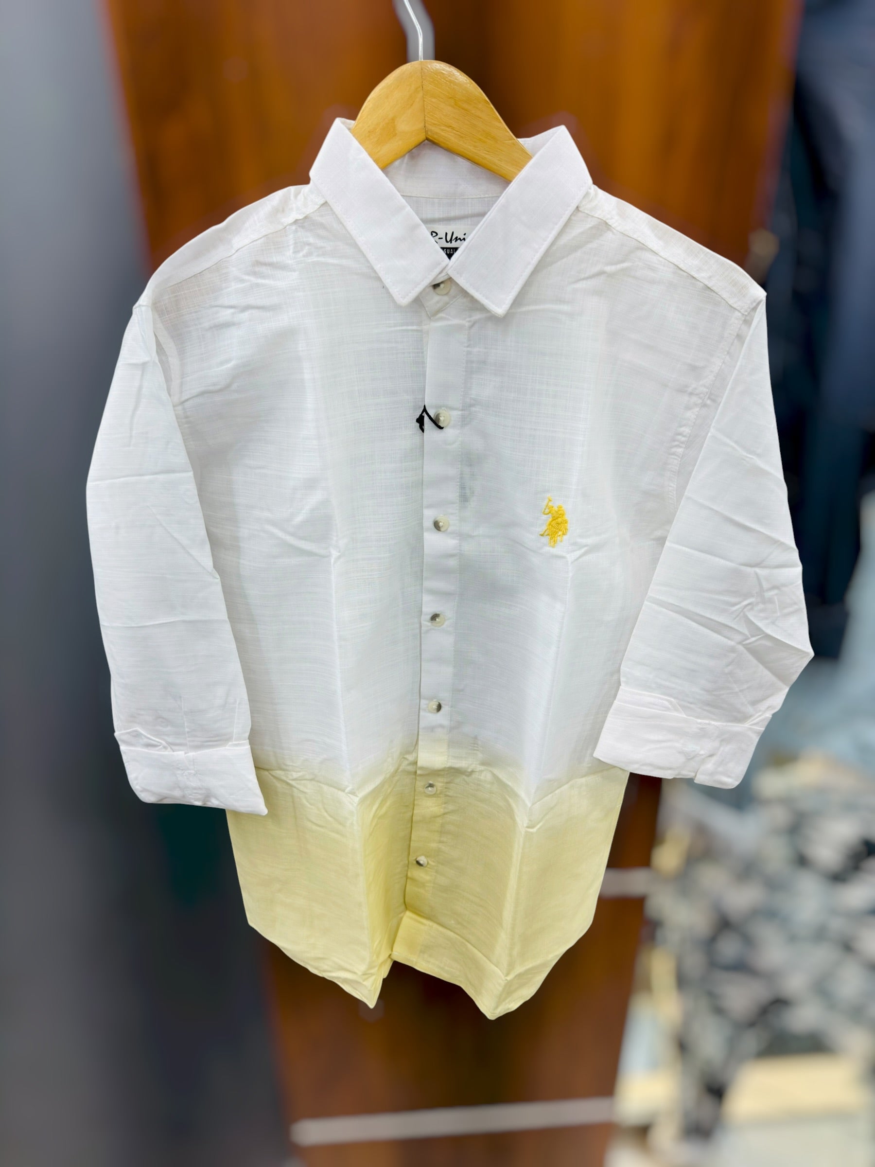 Dual Color Lelan  shirt