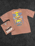 Down solder T-shirt Back Print