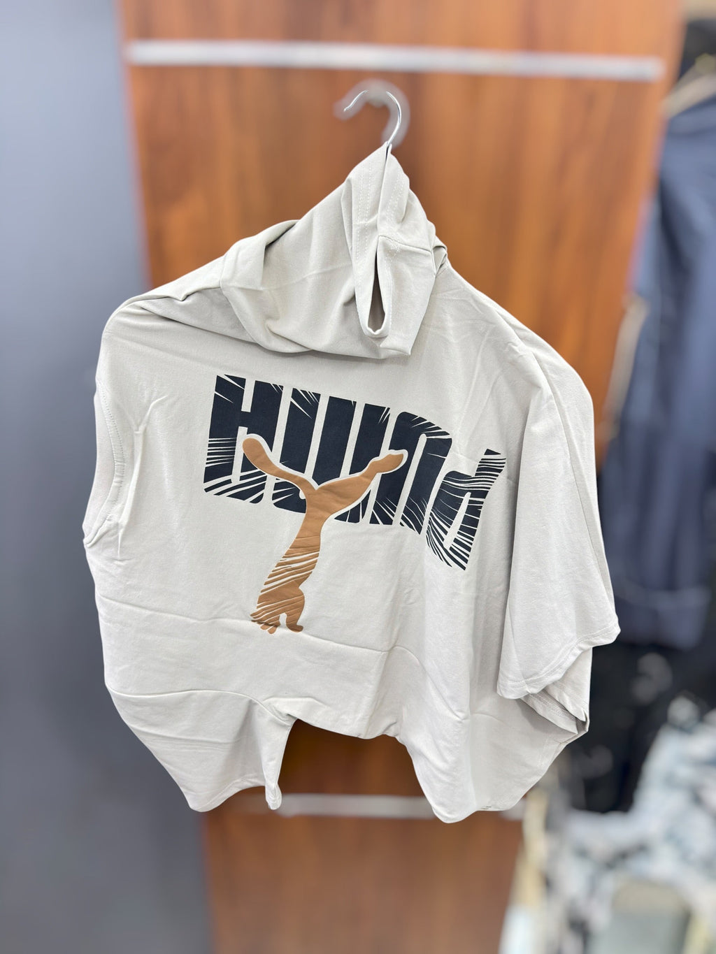 Down solder T-shirt Back Print puma