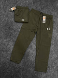 Six pocket track pant Dark green