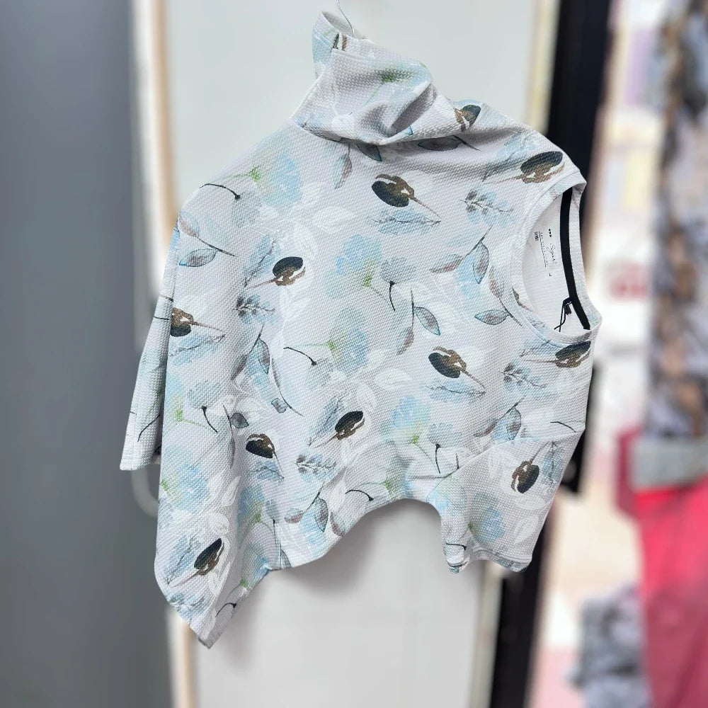 Printed T-shirt half sleeve