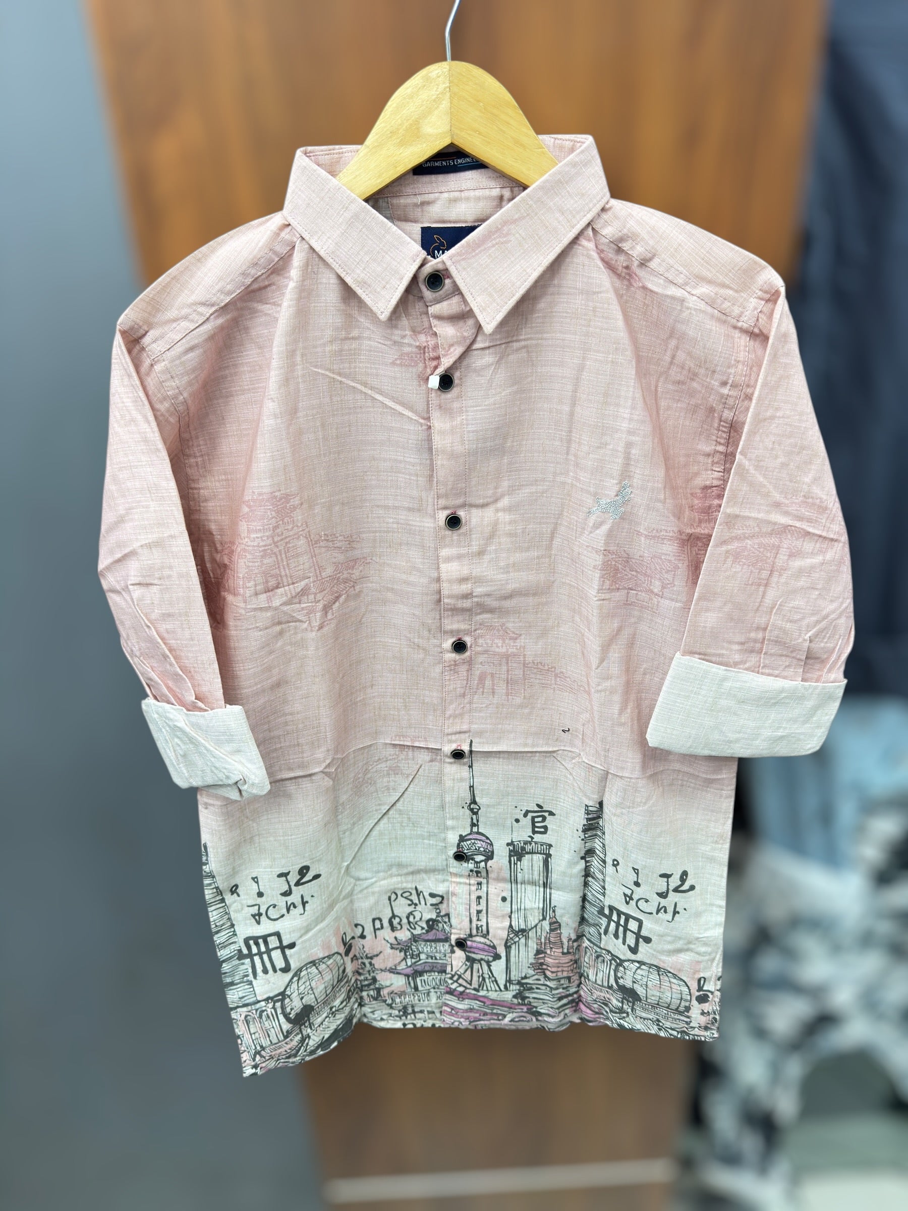 Half Color shirt