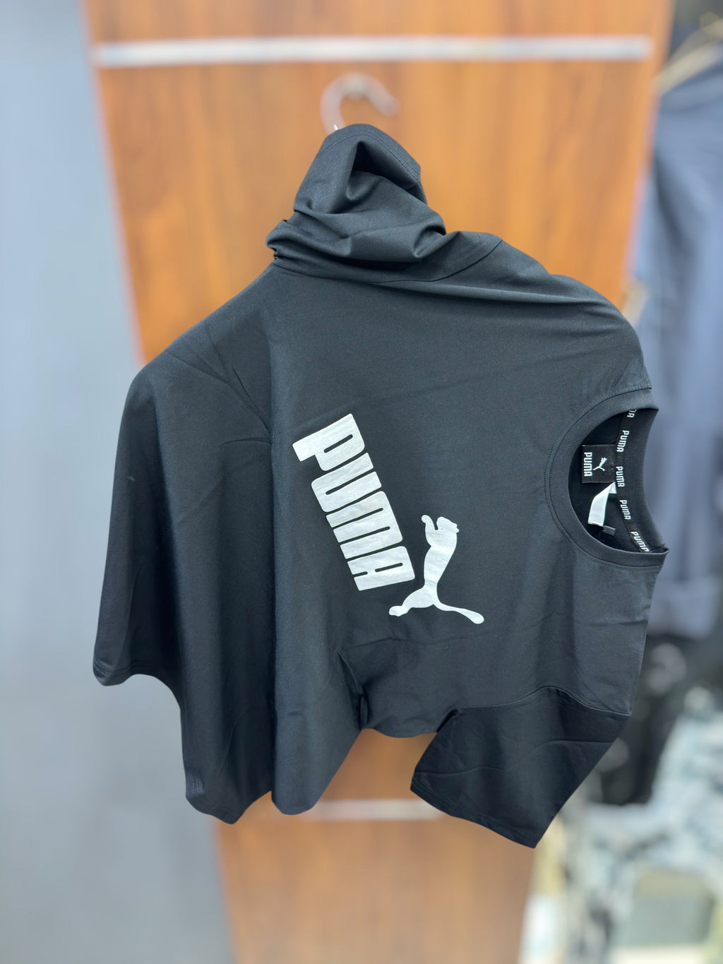 Down solder T-shirt Back Print puma