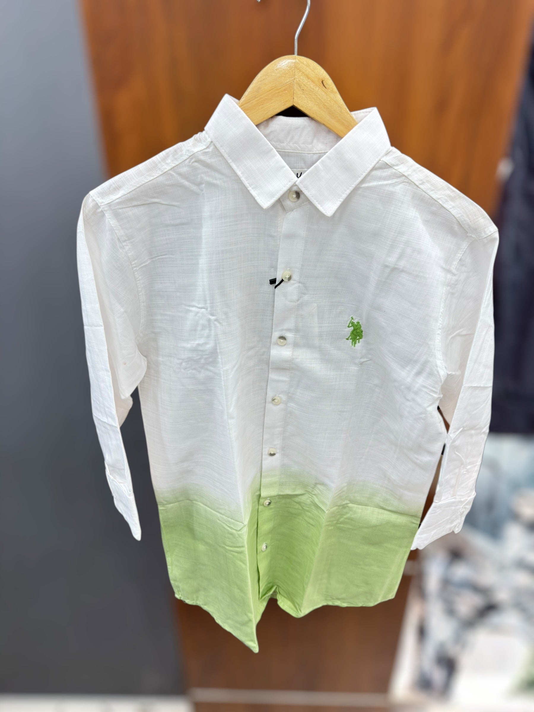 Dual Color Lelan  shirt