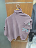 Half sleeve caller T-shirt embroidery