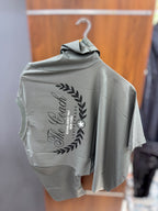Down solder T-shirt Back Print