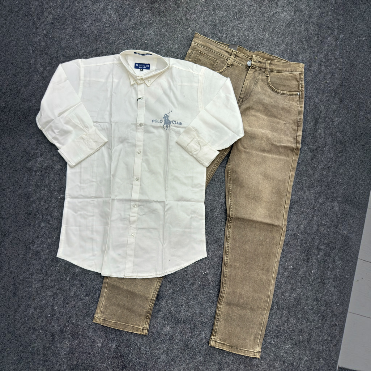 Brand shirt Denim Jeans Combo