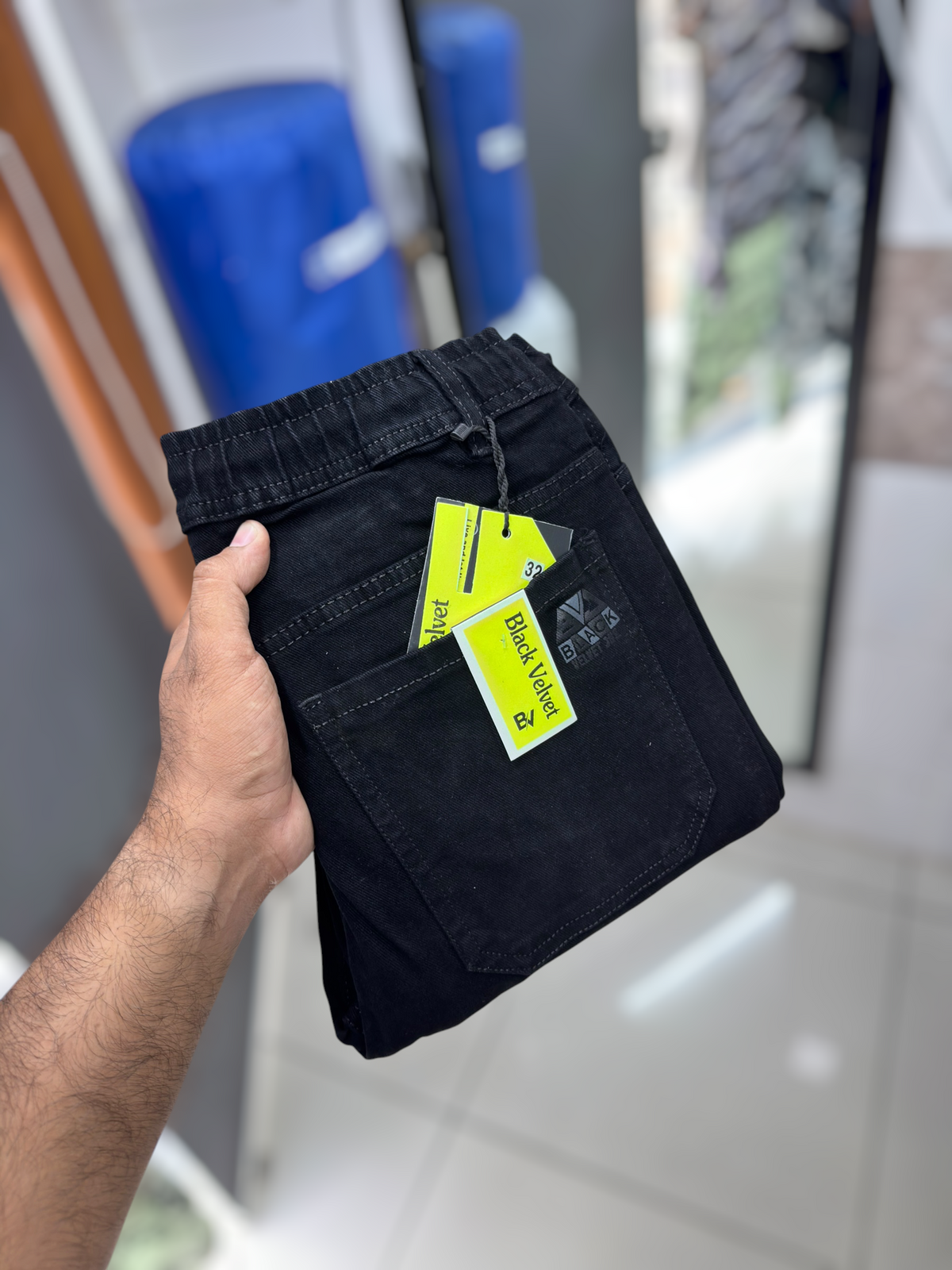 Z black surgery Denim jeans