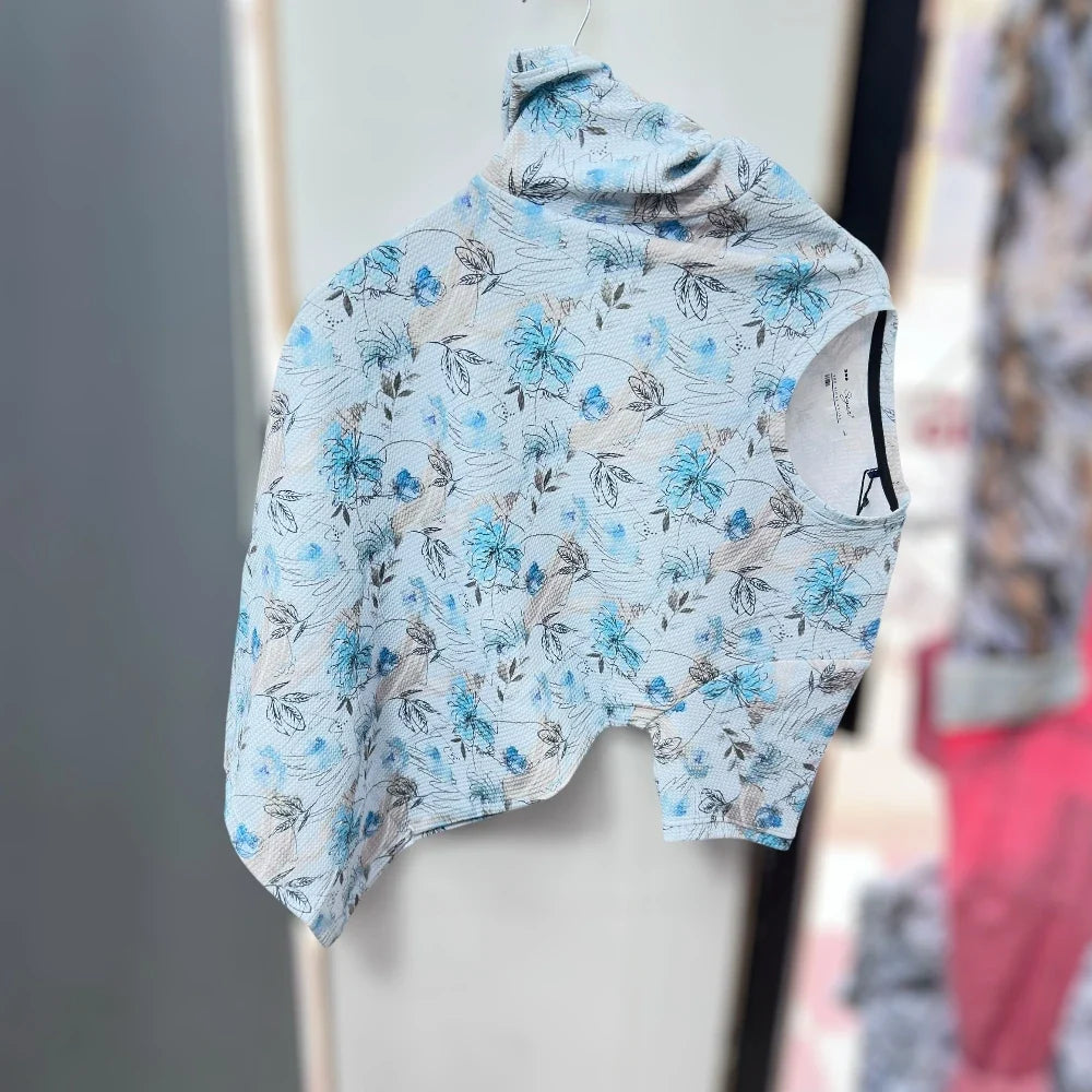 Printed T-shirt half sleeve