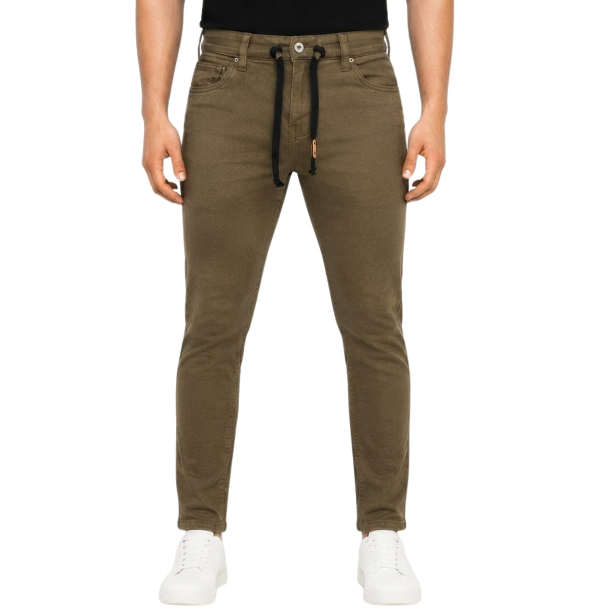 Premium Urban Fit Olive Denim Jeans