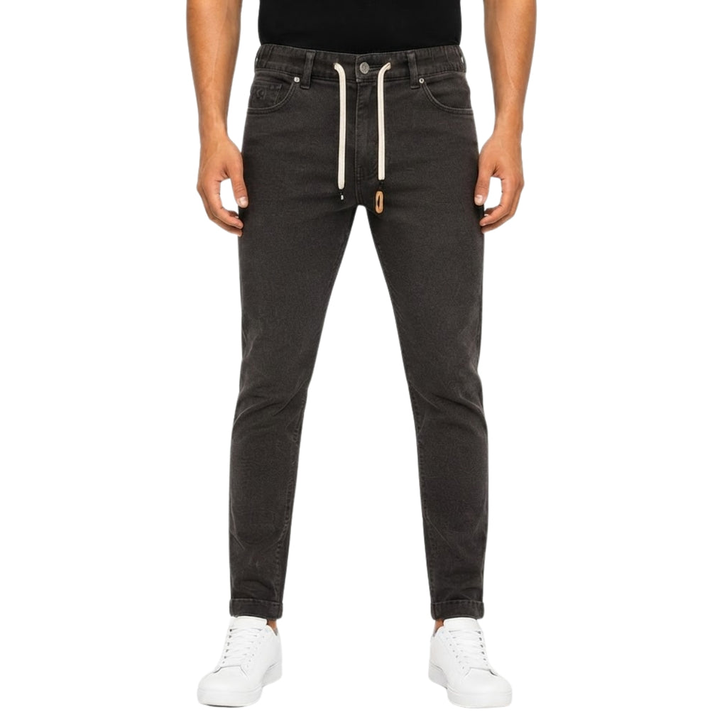 Premium Noir Flex Denim Jeans