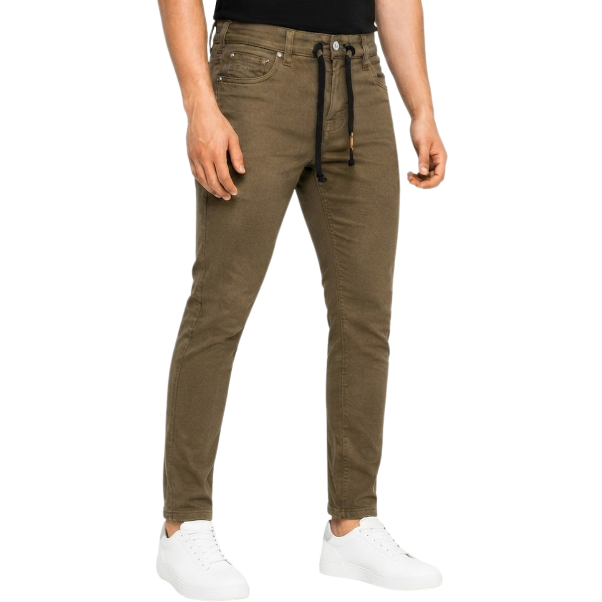 Premium Urban Fit Olive Denim Jeans