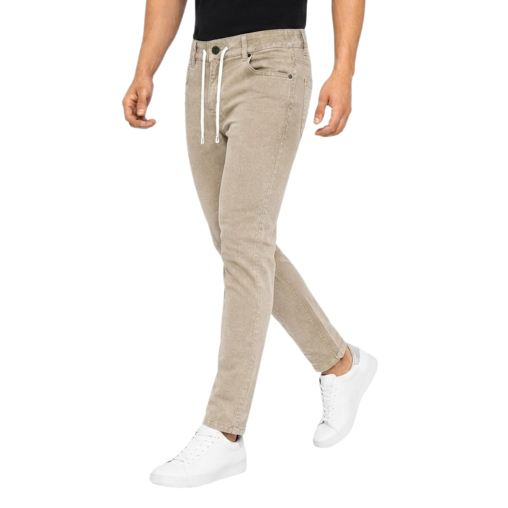 Premium Classic Beige Denim Jeans