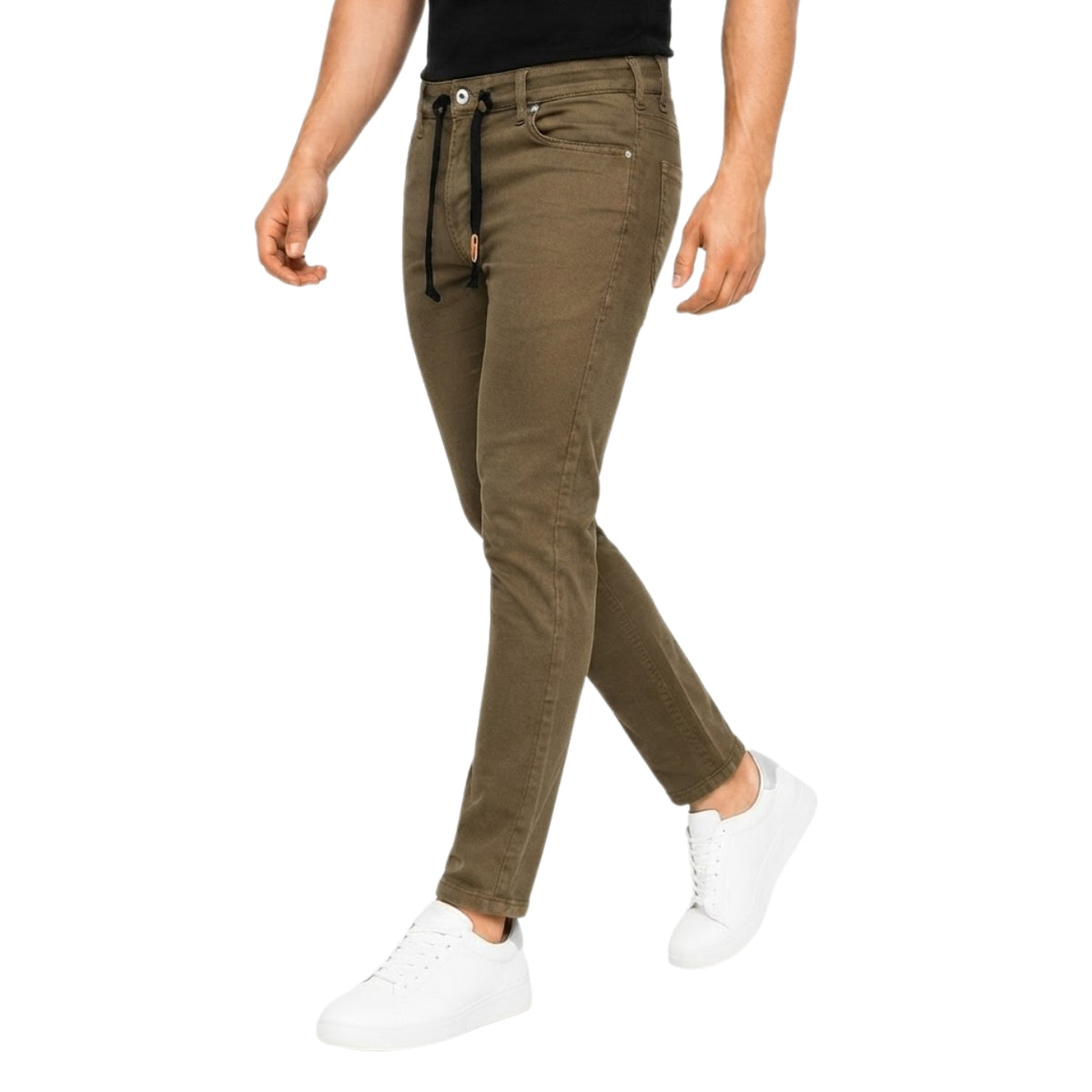 Premium Urban Fit Olive Denim Jeans