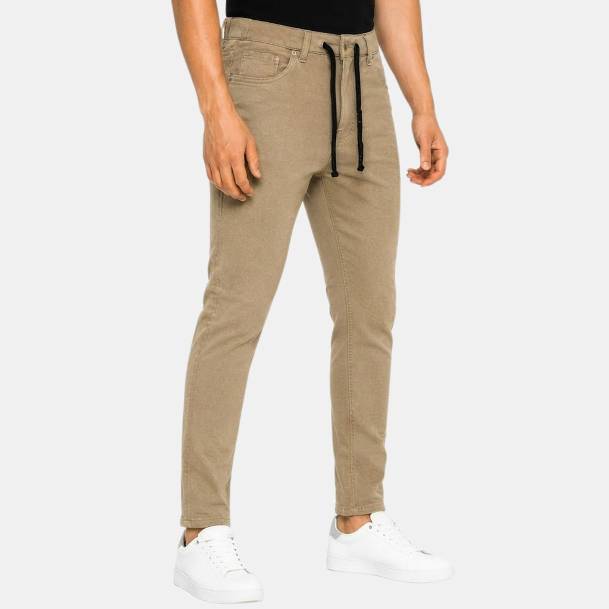 Premium Classic Khaki Denim Jeans