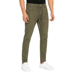 Premium Olive Flex Denim Jeans