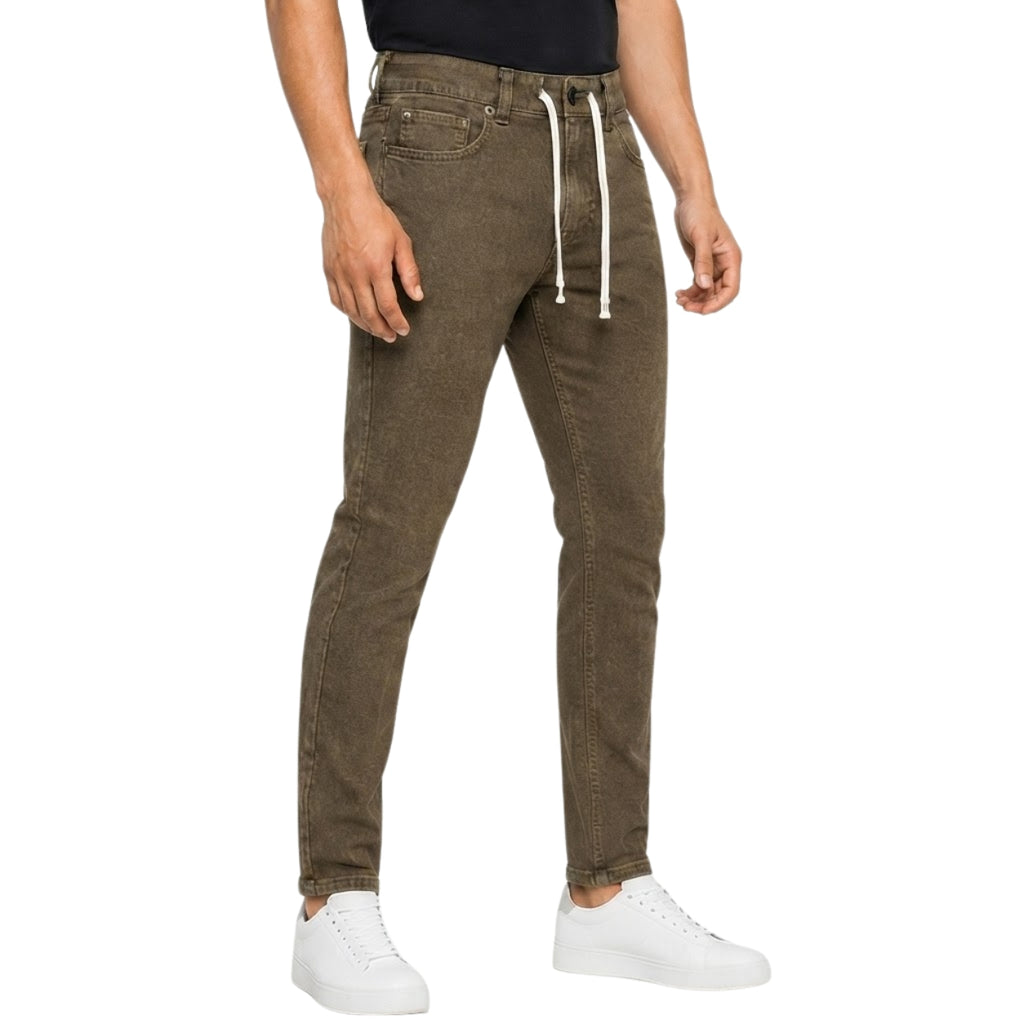 Premium Classic Beige Denim Jeans