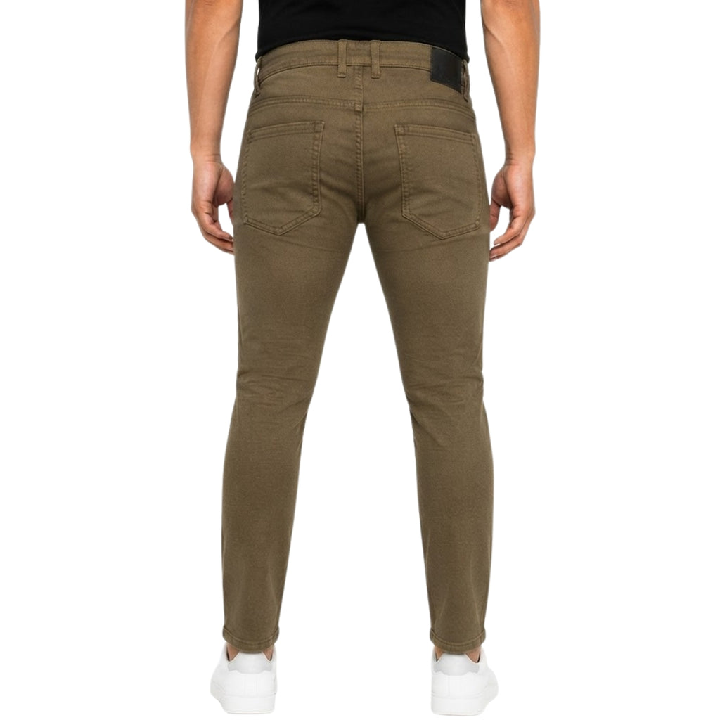 Premium Urban Fit Olive Denim Jeans