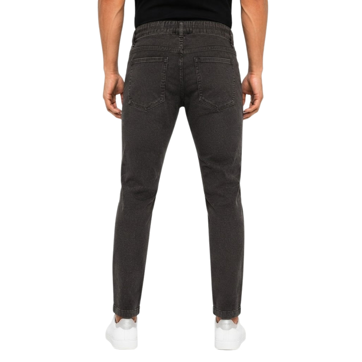Premium Noir Flex Denim Jeans