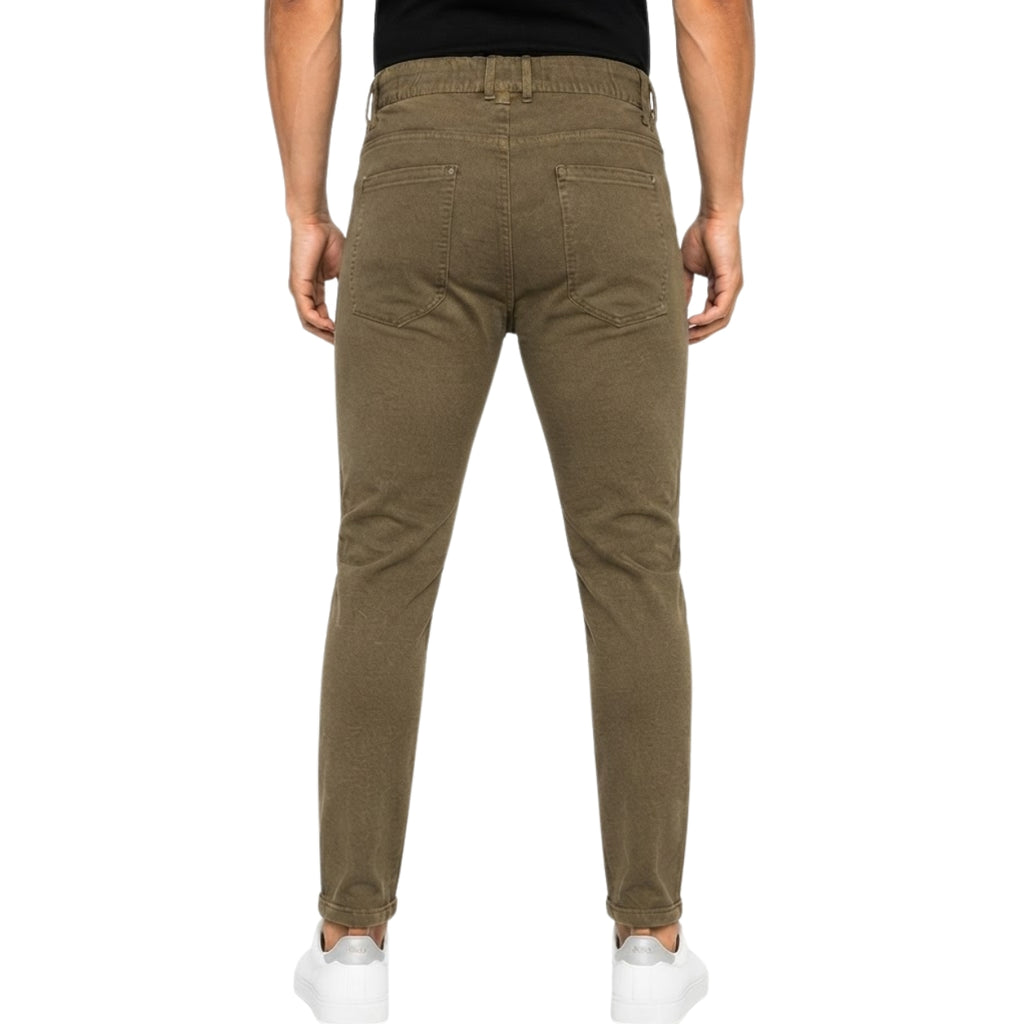 Premium Heritage Olive Denim Jeans