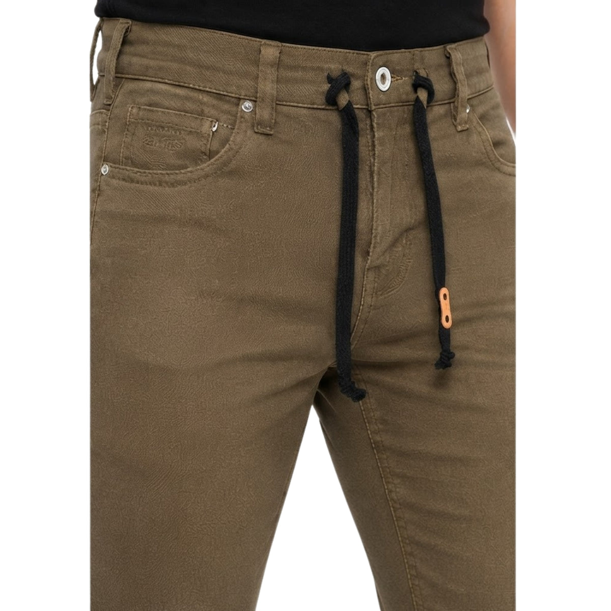 Premium Urban Fit Olive Denim Jeans