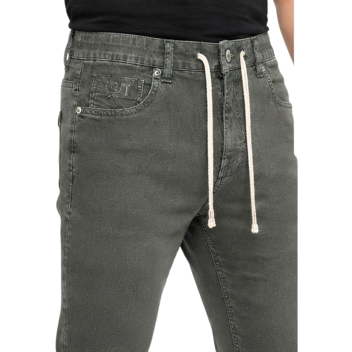 Premium Urban Luxe Charcoal Denim Jeans