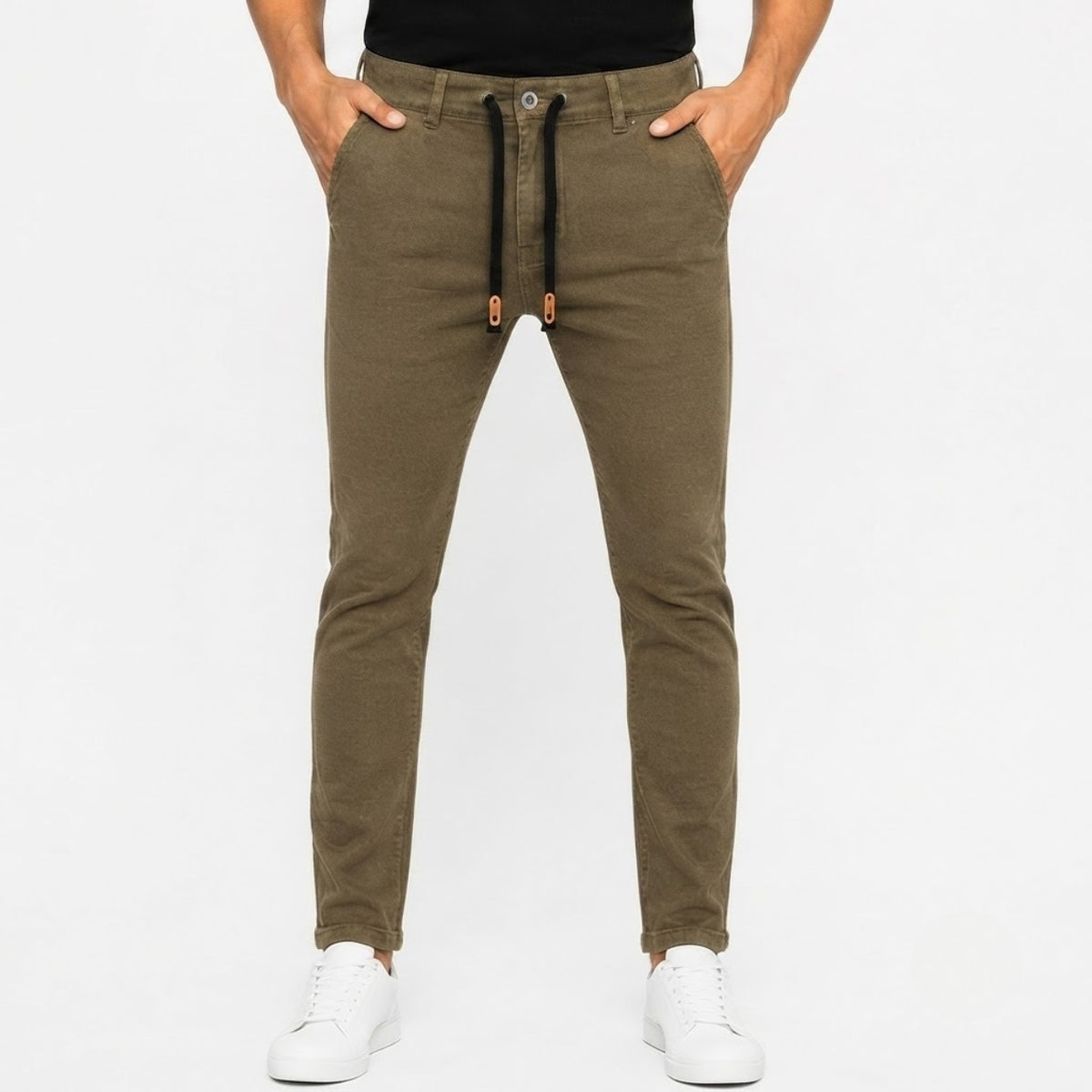 Premium Heritage Olive Denim Jeans