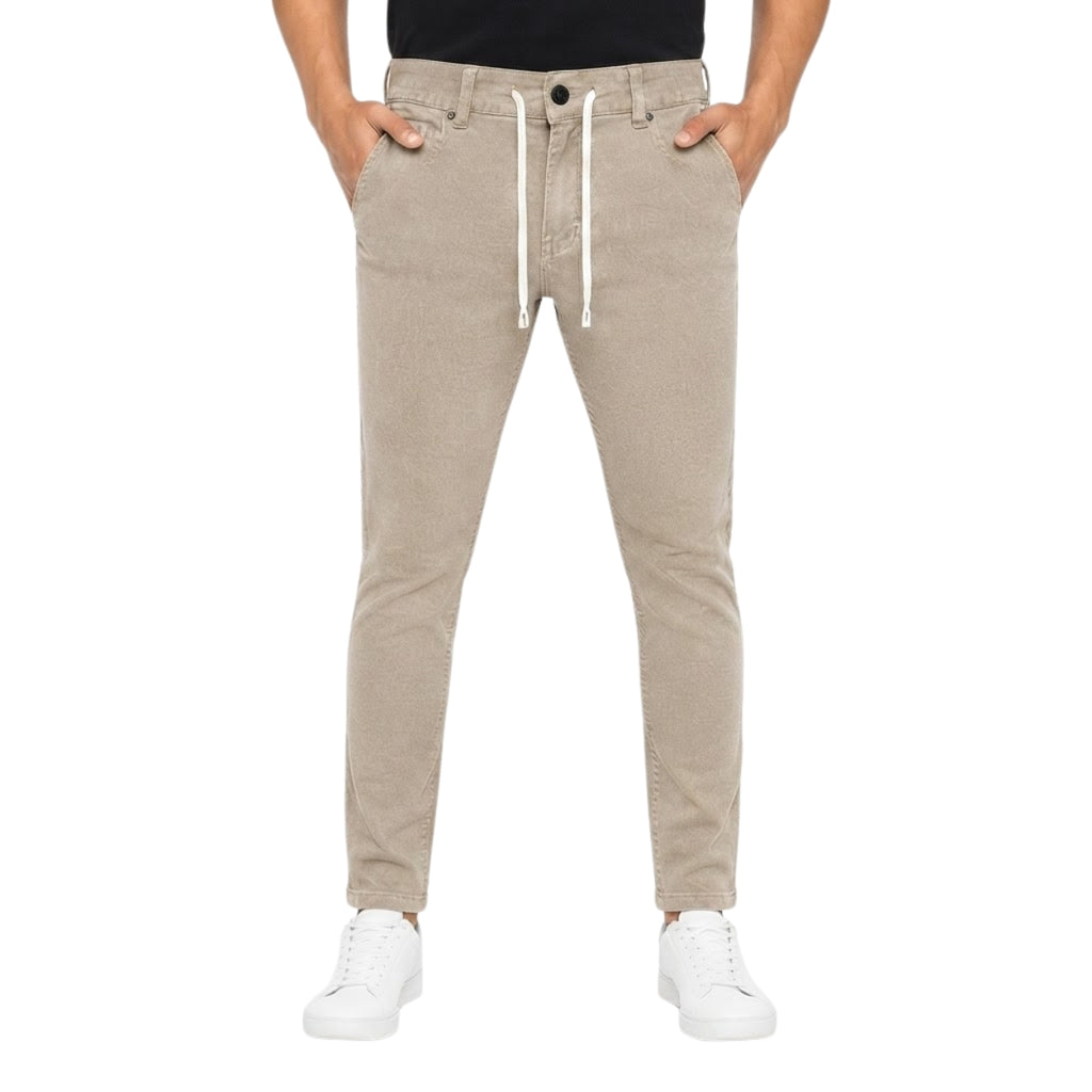 Premium Classic Beige Denim Jeans