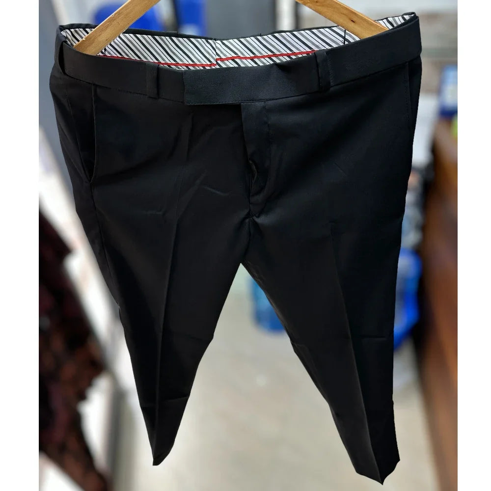 Z BLACK FORMAL PANT WITH Adjustable