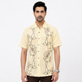 Premium Ivory Floral Luxe Shirt