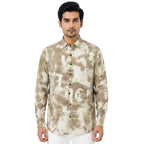 Premium Mocha Abstract Luxe Shirt