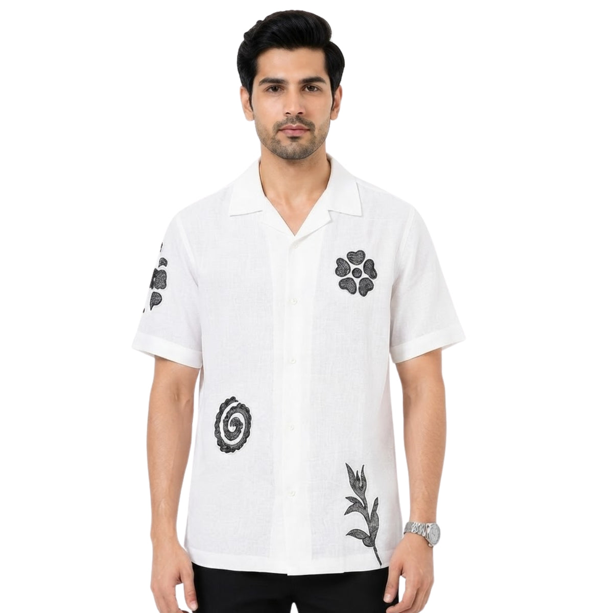 Premium Ivory Artisanal Shirt