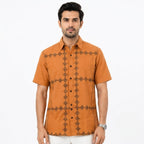 Premium Heritage Orange Artisan Shirt