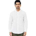 Premium White Signature Linen Shirt