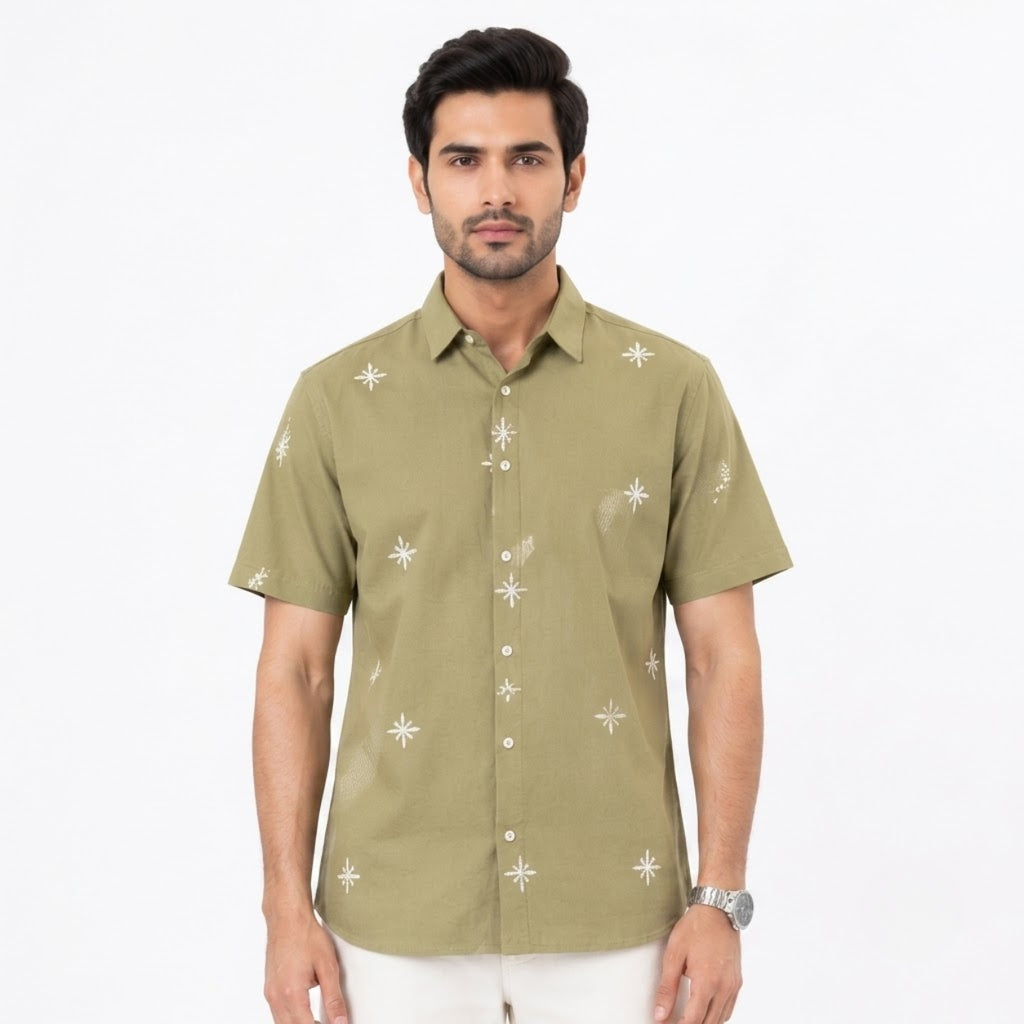 Premium Starlight Olive Shirt