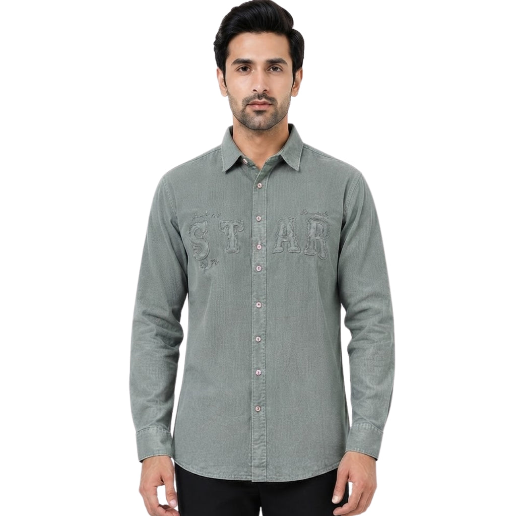 Premium Sage Green Signature Shirt